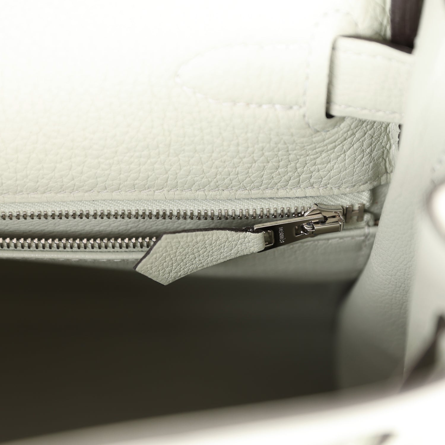 Hermes Kelly Retourne 28 Gris Neve Togo Palladium Hardware - Exclusu