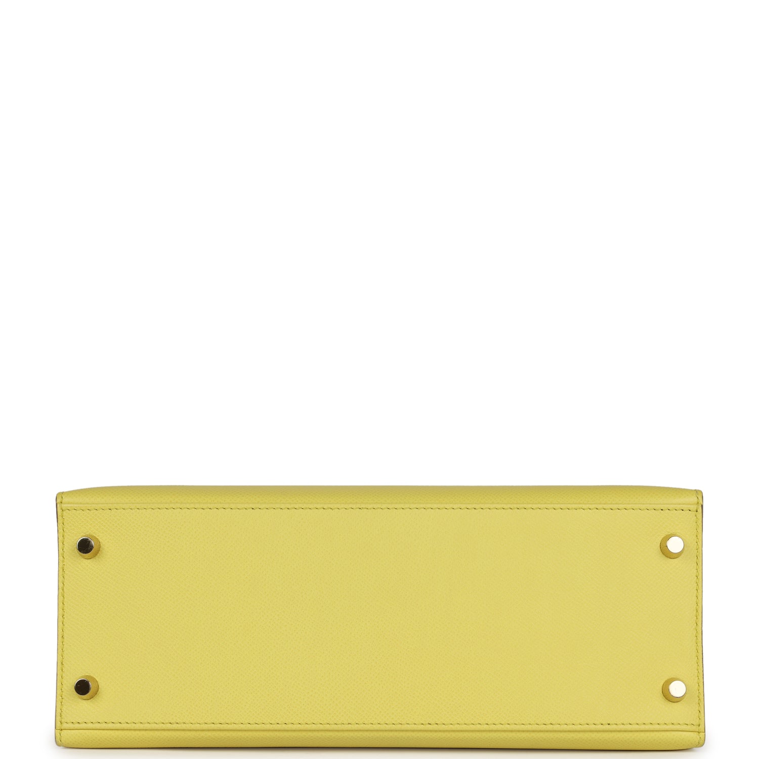 Hermes Kelly Sellier 28 Soufre Epsom Gold Hardware - Exclusu