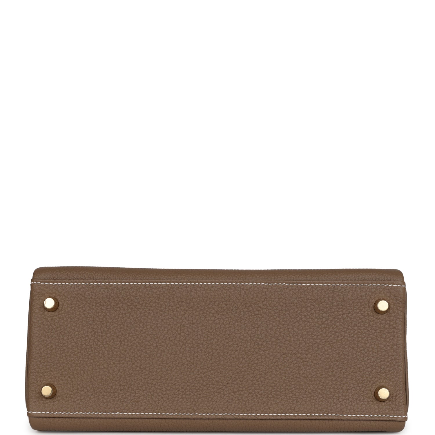 Hermes Kelly Retourne 28 Etoupe Togo Gold Hardware - Exclusu