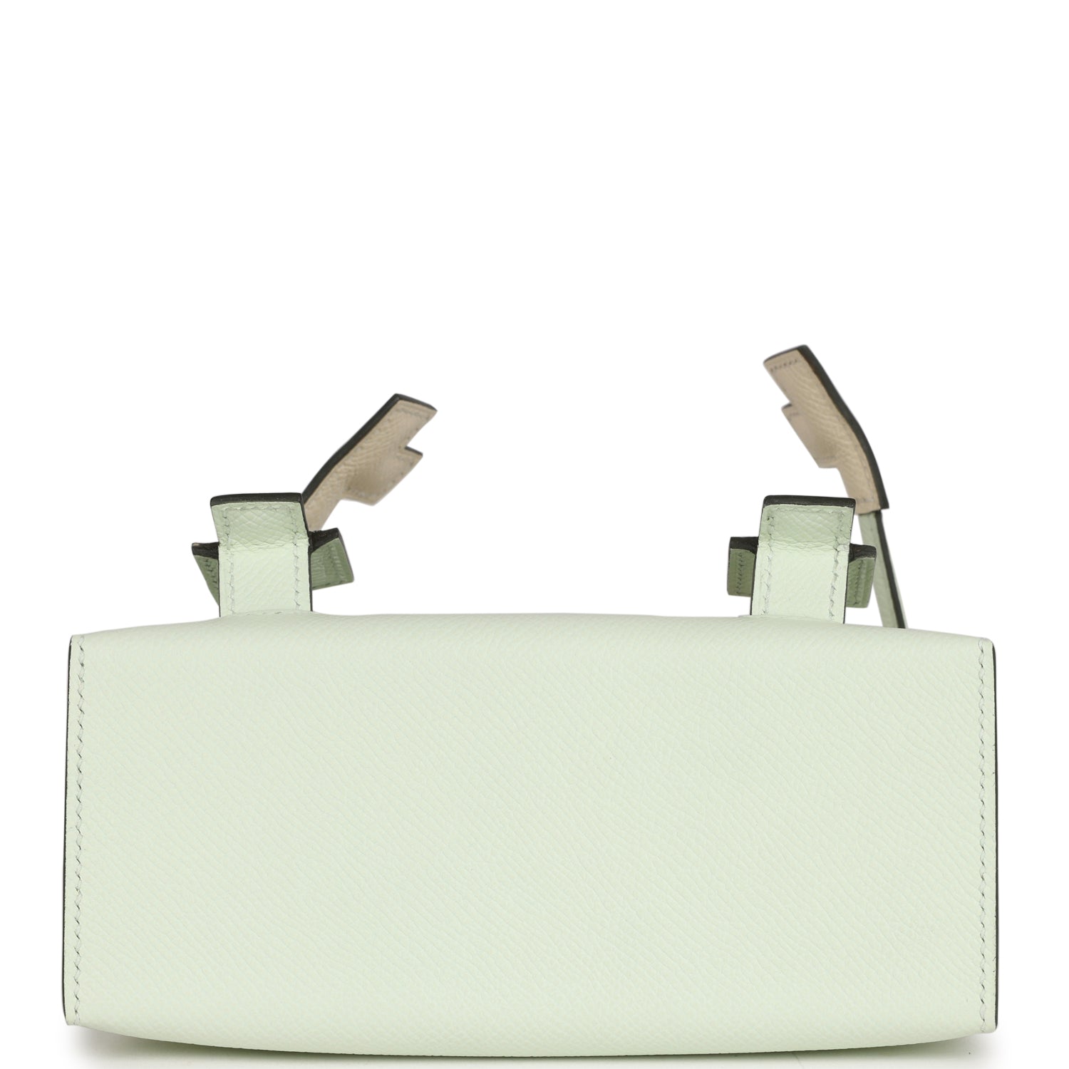 Hermes 'Quelle Idolle' Picto Kelly Doll Vert Fizz Epsom Palladium Hardware - Exclusu