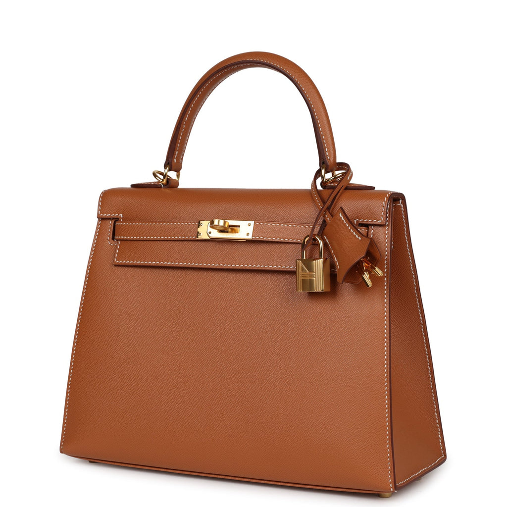 Hermes Kelly Sellier 25 Gold Madame Gold Hardware - Exclusu