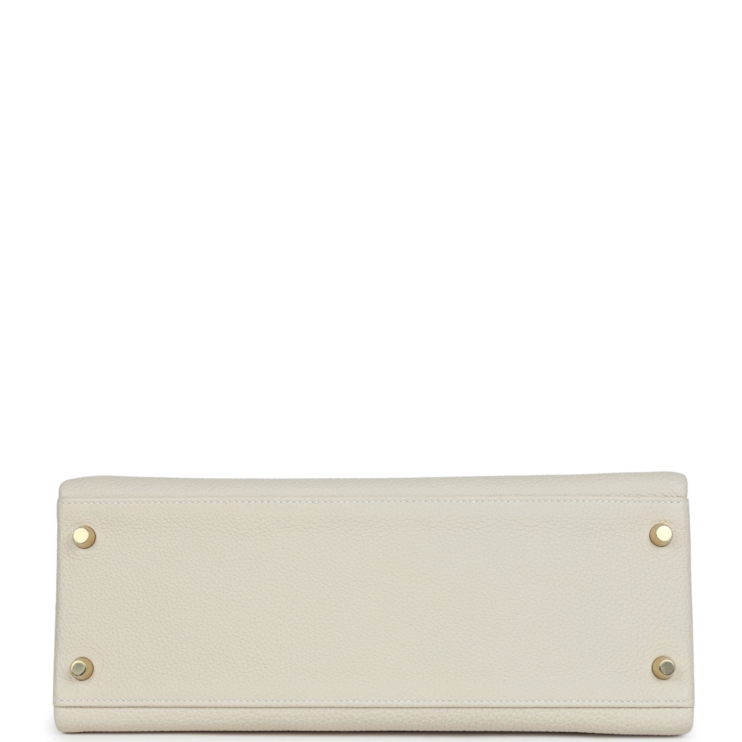 Hermes Kelly Retourne 32 Craie Togo Gold Hardware - Exclusu