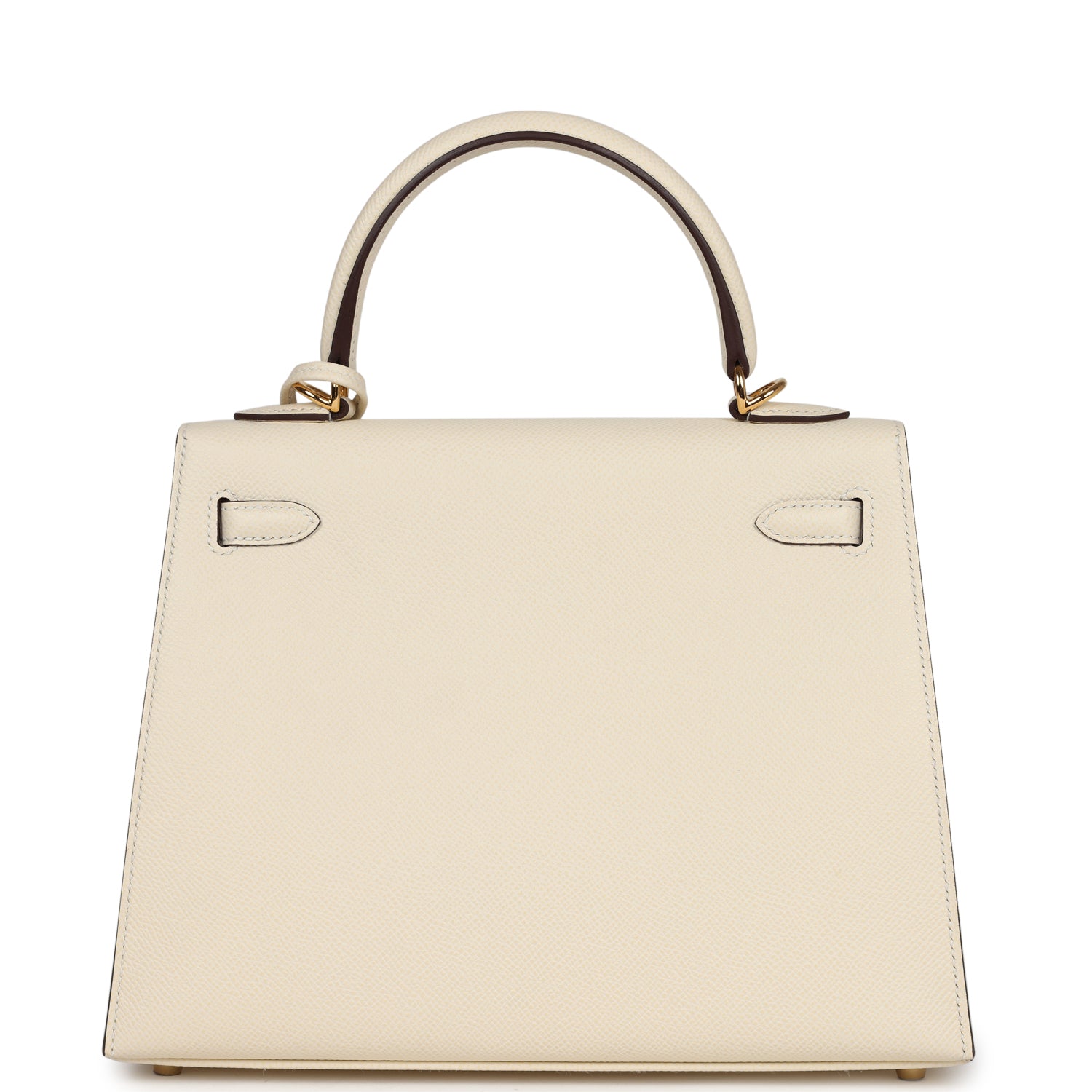 Hermes Kelly Sellier 25 Nata Epsom Gold Hardware - Exclusu