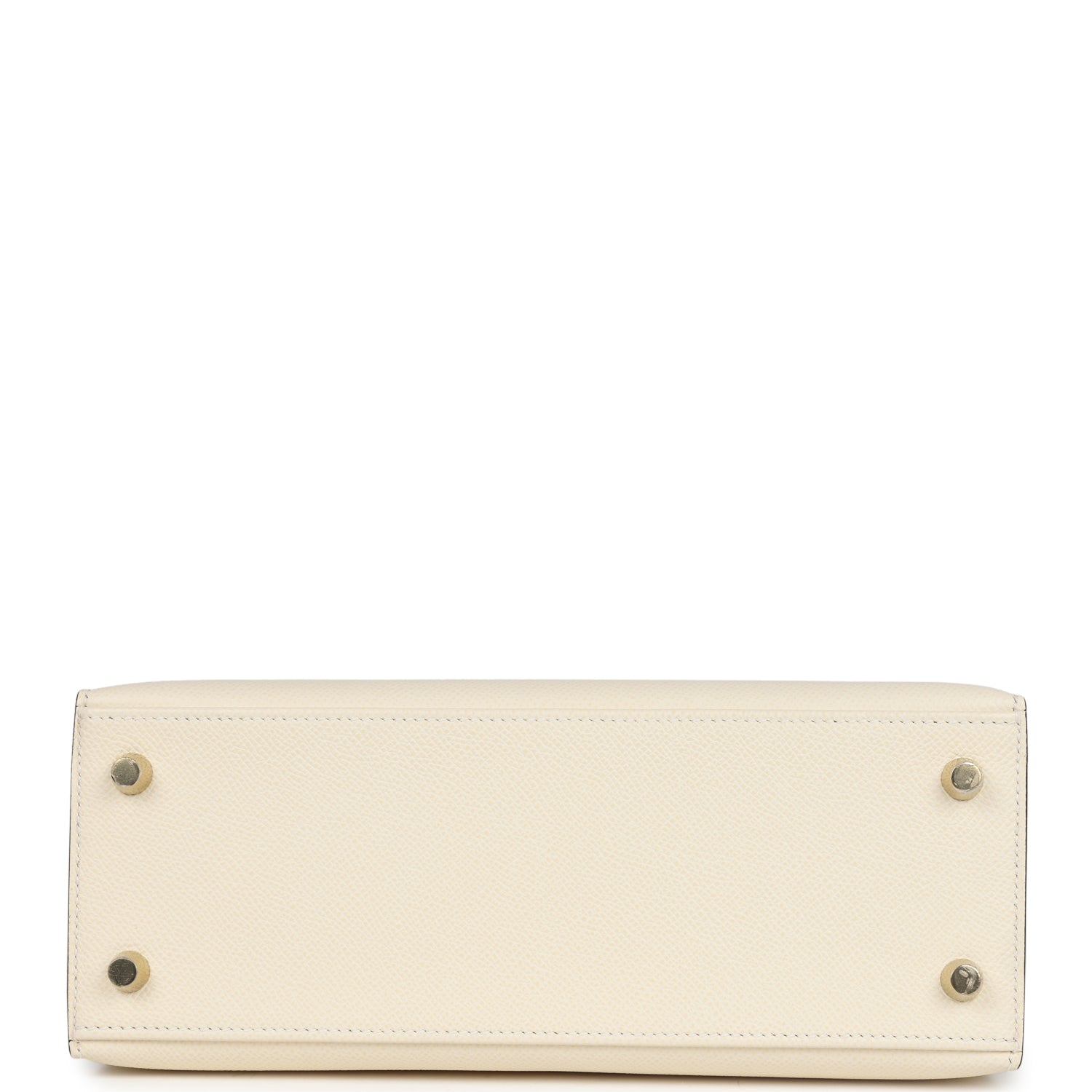Hermes Kelly Sellier 25 Nata Epsom Gold Hardware - Exclusu