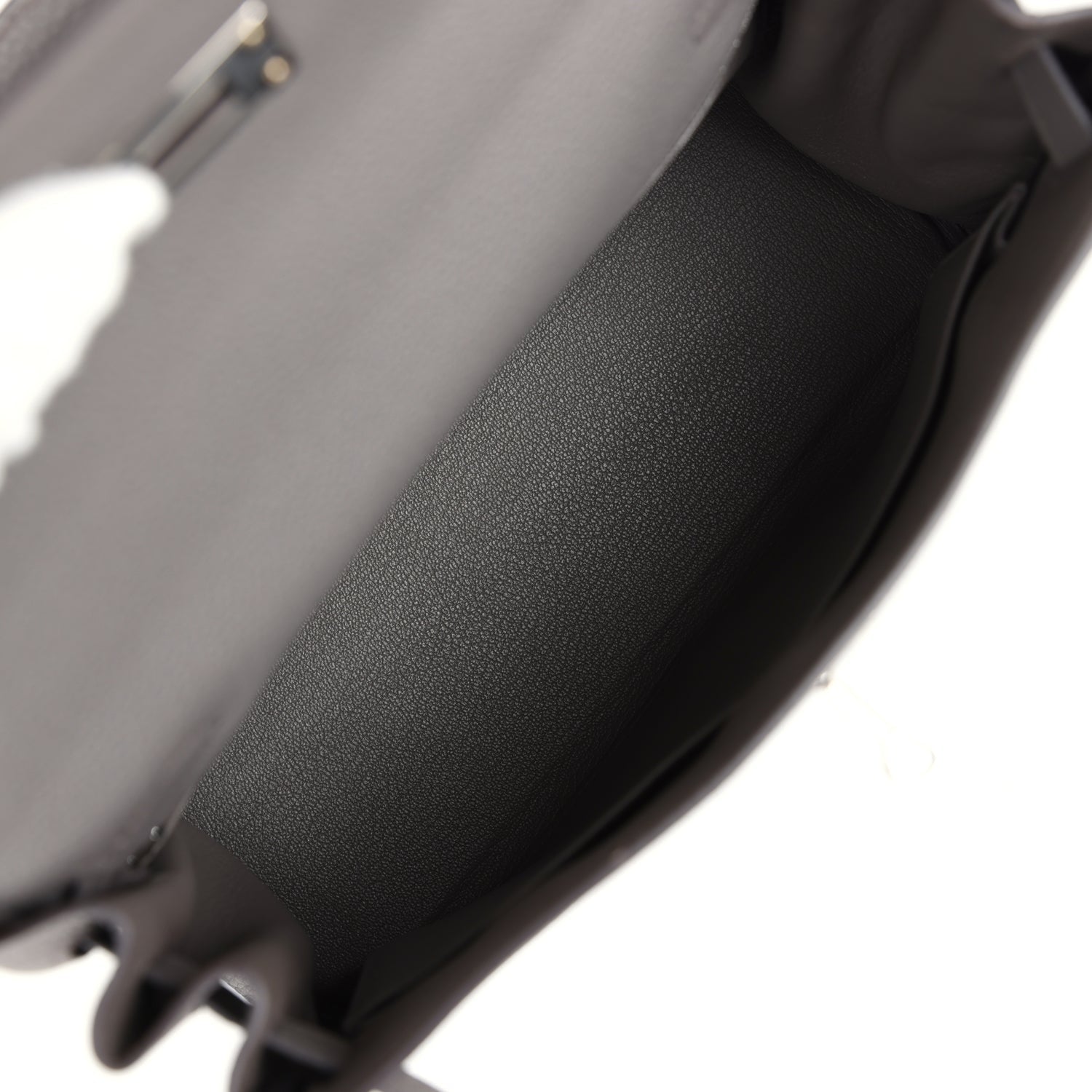 Hermes Kelly Retourne 28 Etain Togo Palladium Hardware - Exclusu