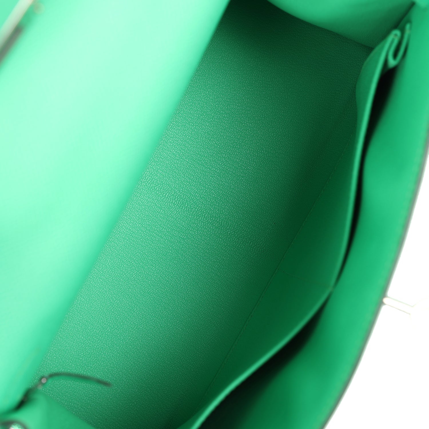 Hermes Kelly Sellier 28 Vert Comics Epsom Palladium Hardware - Exclusu