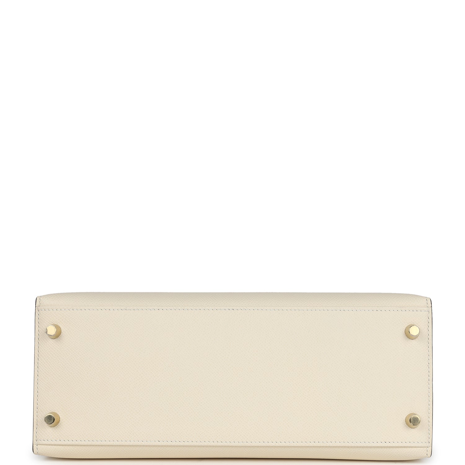 Hermes Kelly Sellier 28 Nata Epsom Gold Hardware - Exclusu