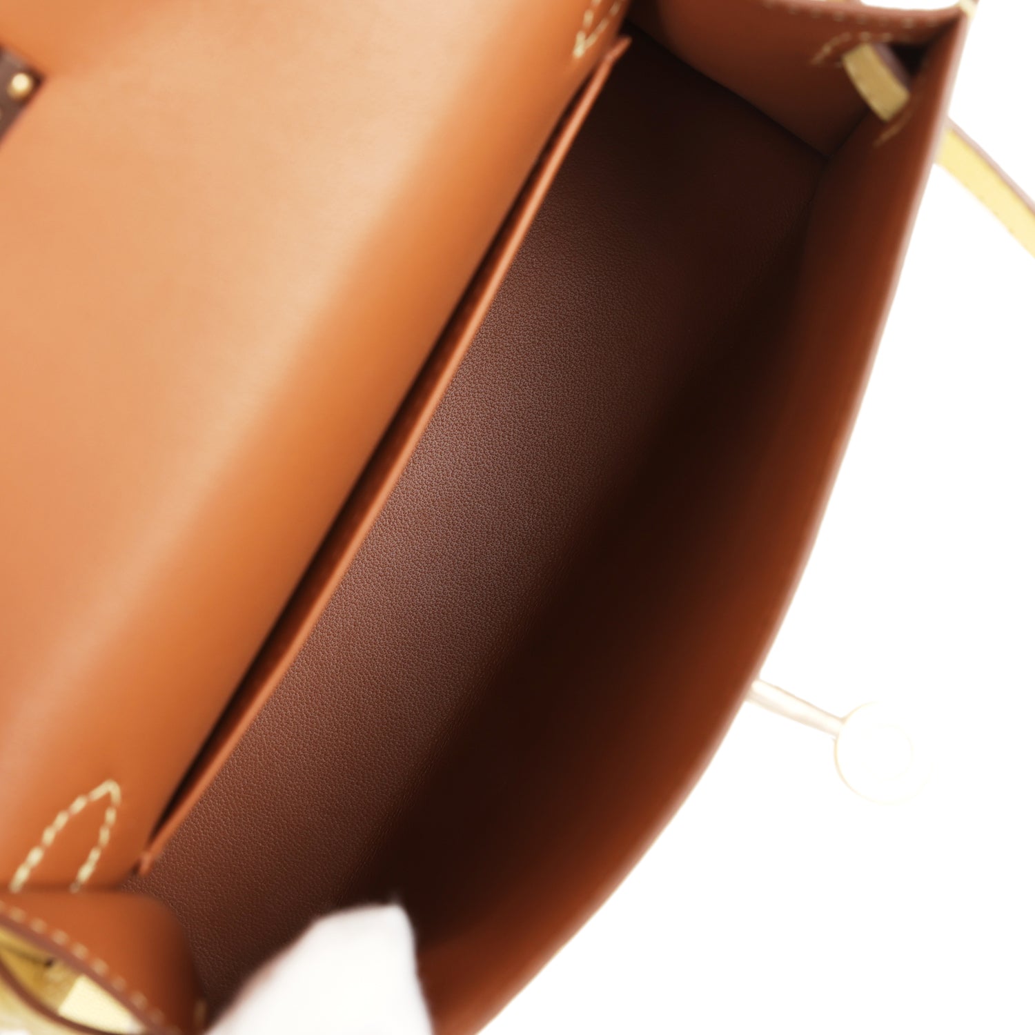 Hermes Special Order (HSS) Kelly Sellier 20 Jaune Poussin Verso Epsom Permabrass Hardware - Exclusu