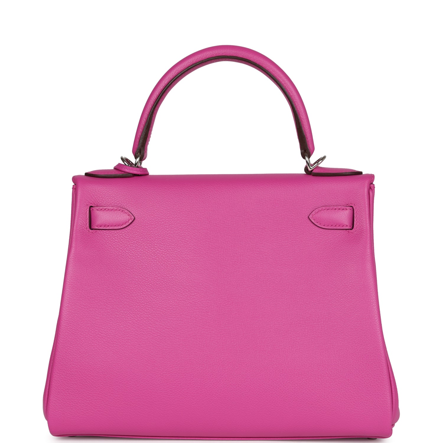 Hermes Kelly Retourne 28 Magnolia Evercolor Palladium Hardware - Exclusu