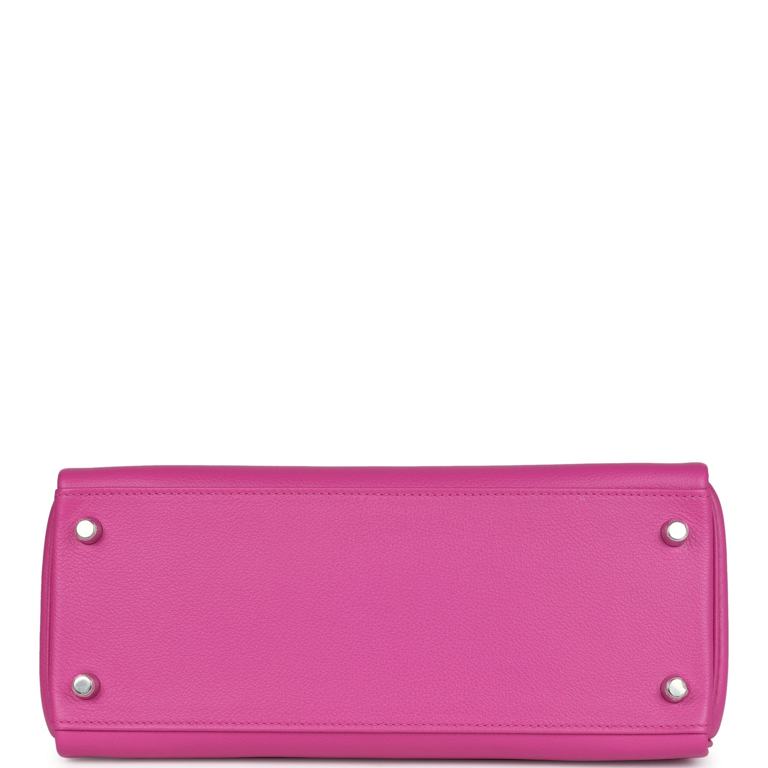 Hermes Kelly Retourne 28 Magnolia Evercolor Palladium Hardware - Exclusu