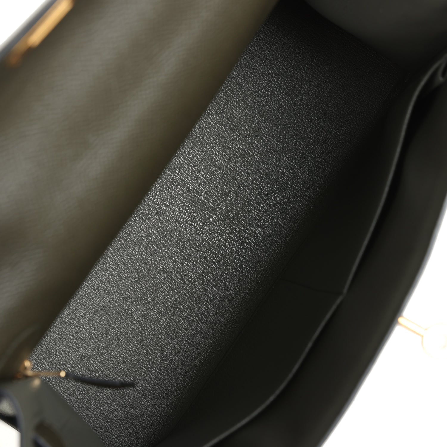 Hermes Kelly Sellier 28 Vert De Gris Epsom Gold Hardware - Exclusu