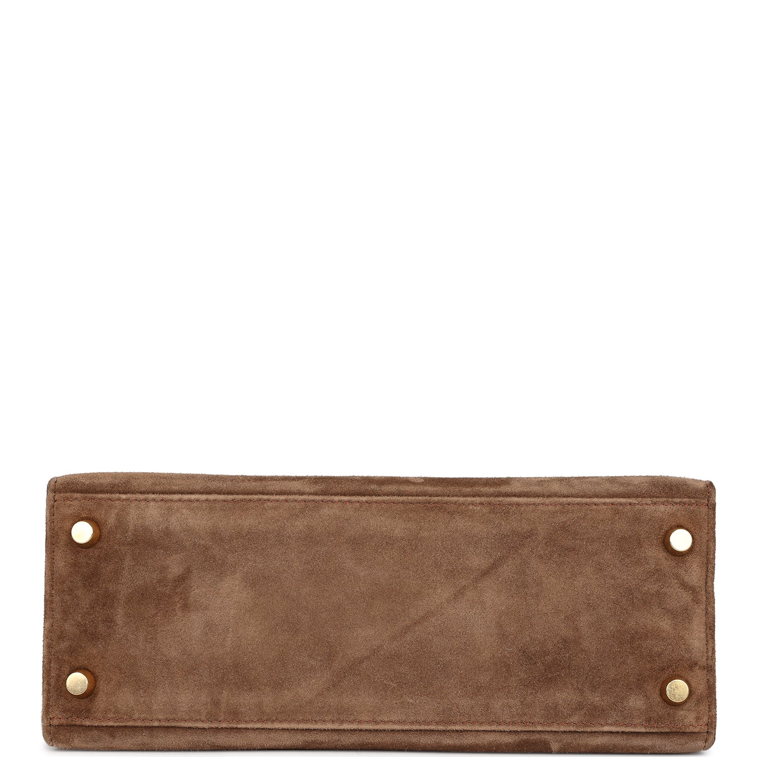 Hermes Kelly Sellier 25 Brown Doblis Gold Hardware - Exclusu