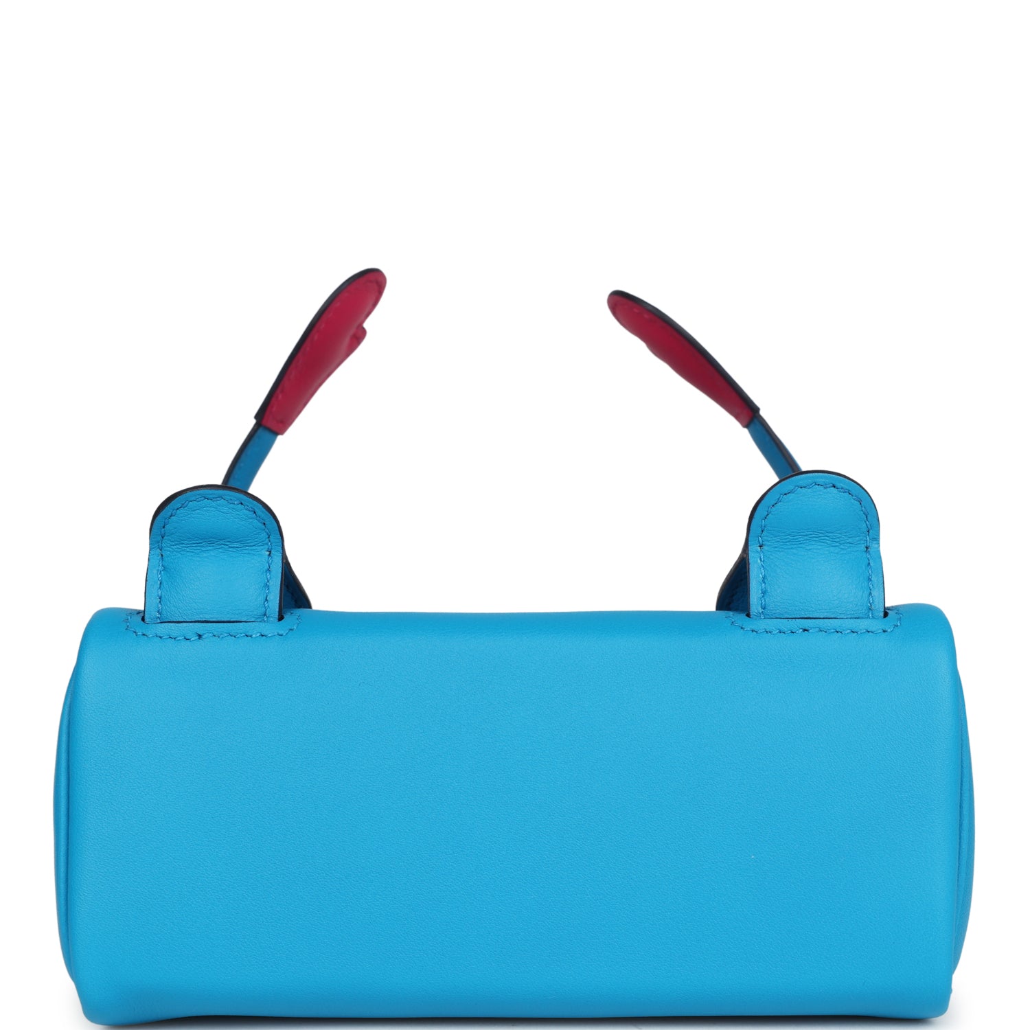 Hermes 'Quelle Idolle' Kelly Doll Bleu Frida and Rose Extreme Swift Palladium Hardware - Exclusu