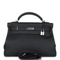 Hermes Kelly 42 Maxi Plomb Togo Palladium Hardware - Exclusu
