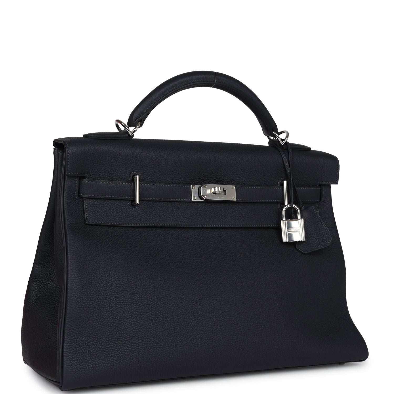 Hermes Kelly 42 Maxi Caban Togo Palladium Hardware - Exclusu