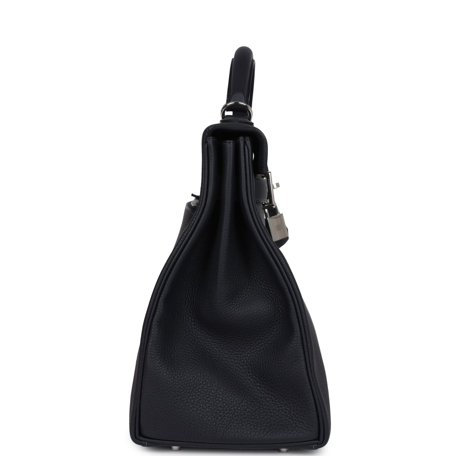 Hermes Kelly 42 Maxi Caban Togo Palladium Hardware - Exclusu