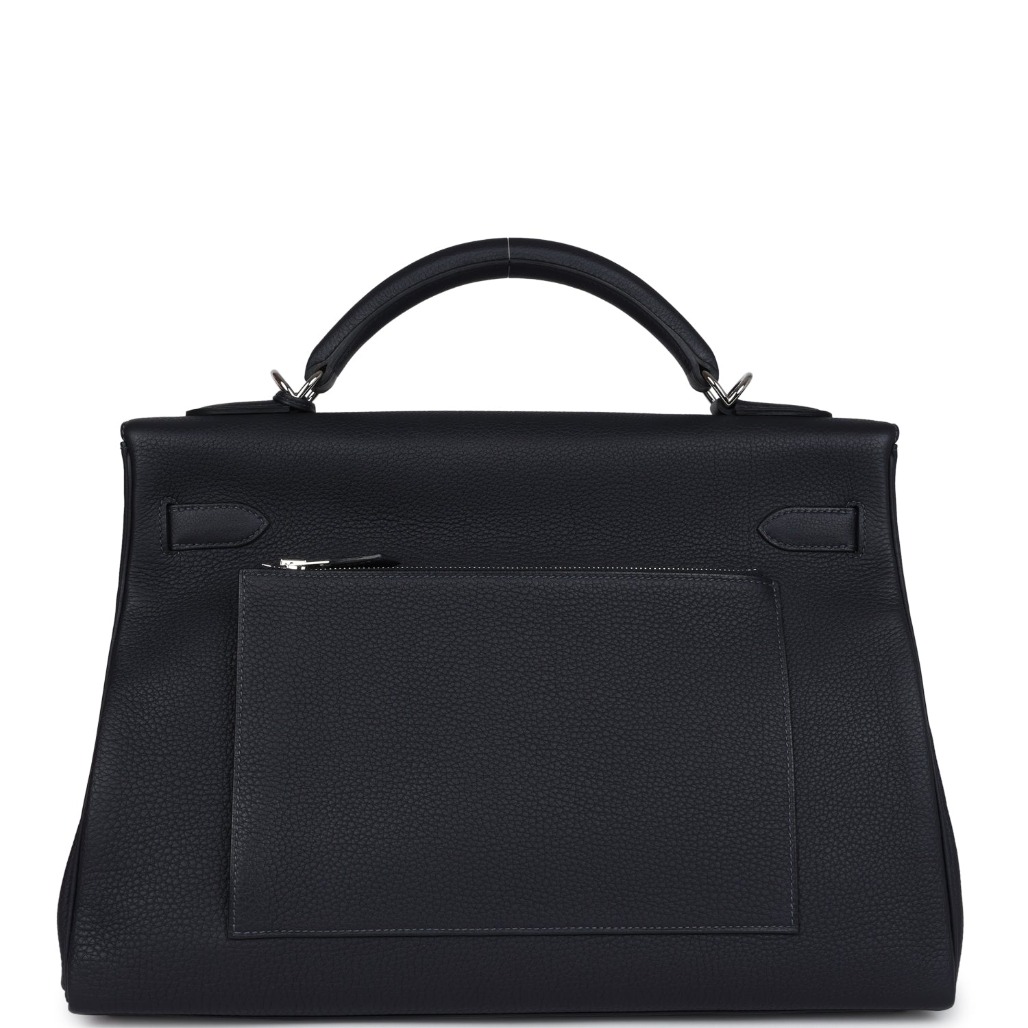 Hermes Kelly 42 Maxi Caban Togo Palladium Hardware - Exclusu