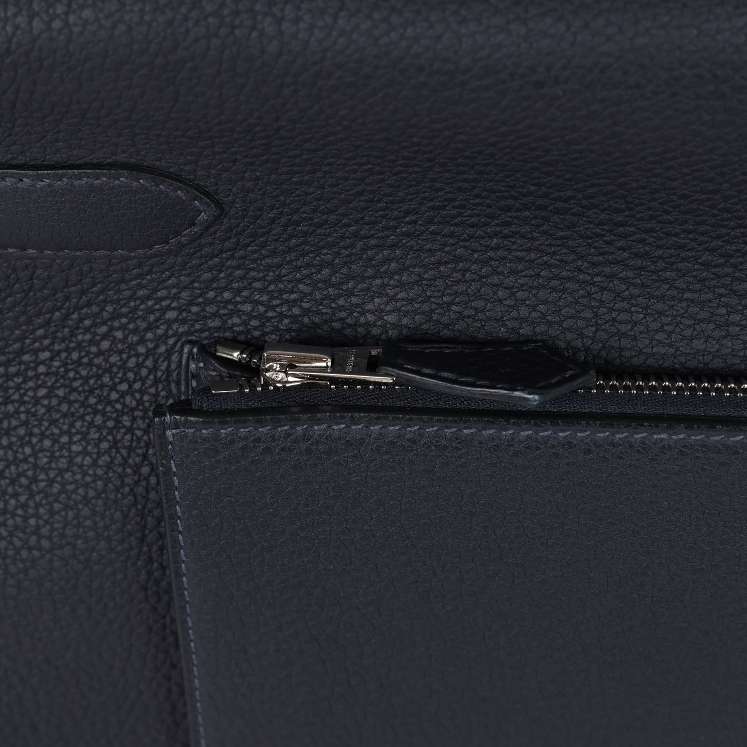 Hermes Kelly 42 Maxi Caban Togo Palladium Hardware - Exclusu