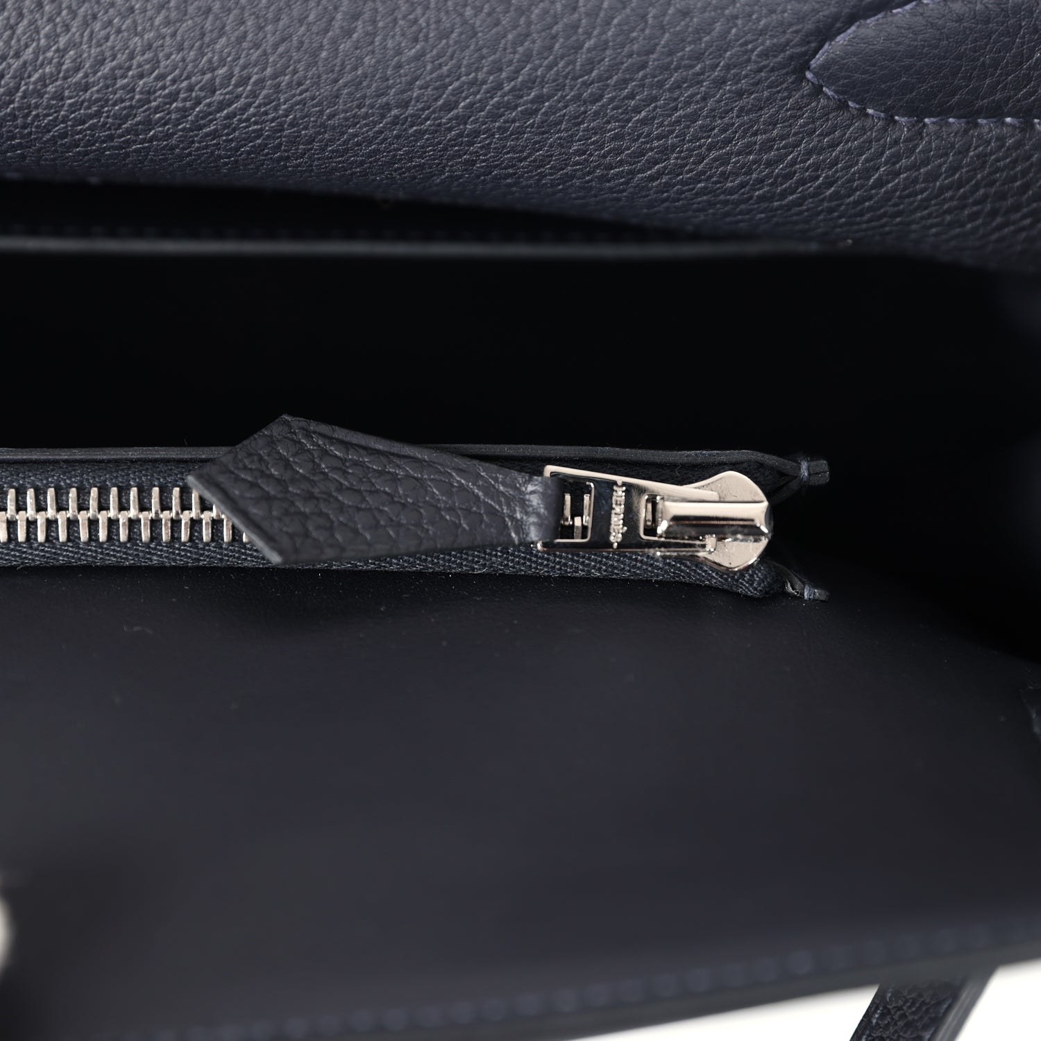 Hermes Kelly 42 Maxi Caban Togo Palladium Hardware - Exclusu