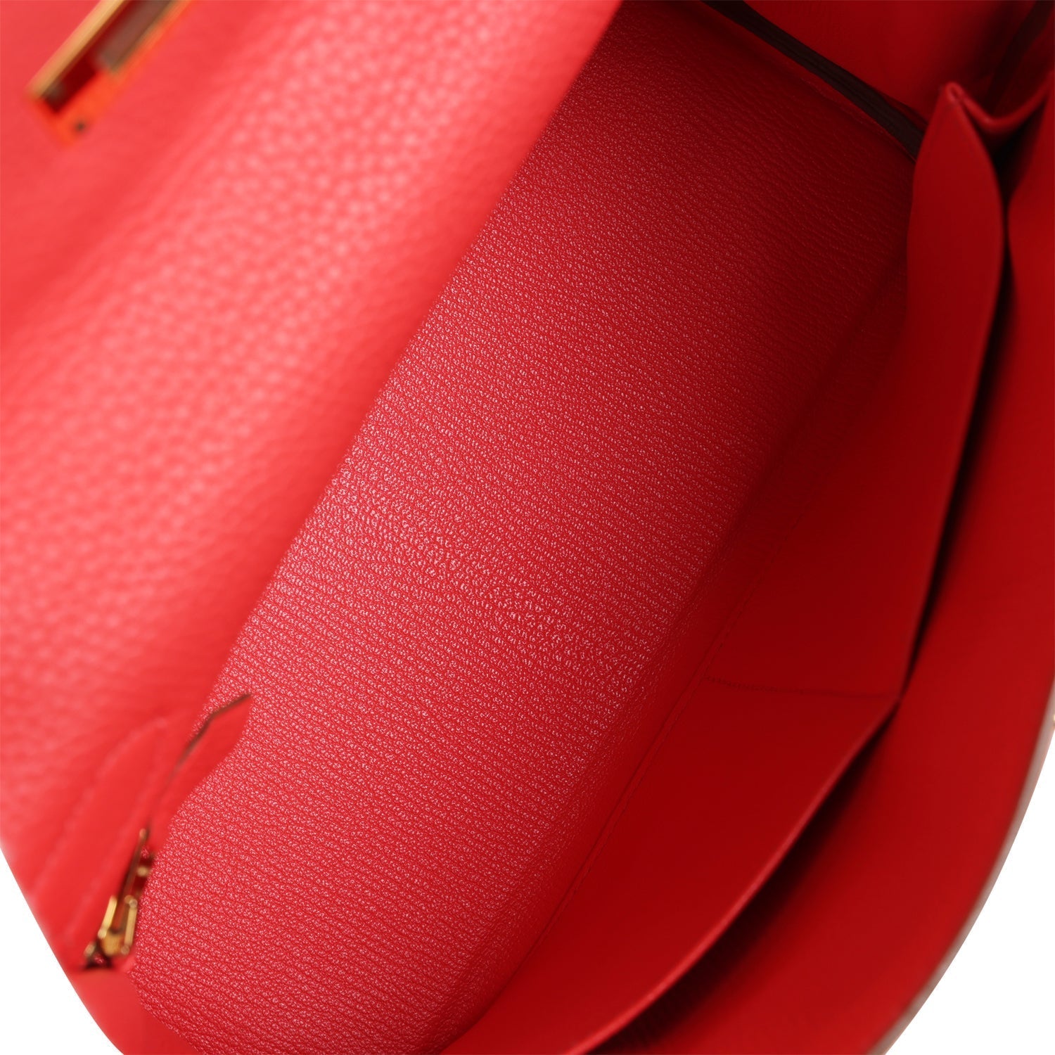 Hermes Kelly Retourne 28 Rose Jaipur Clemence Gold Hardware - Exclusu