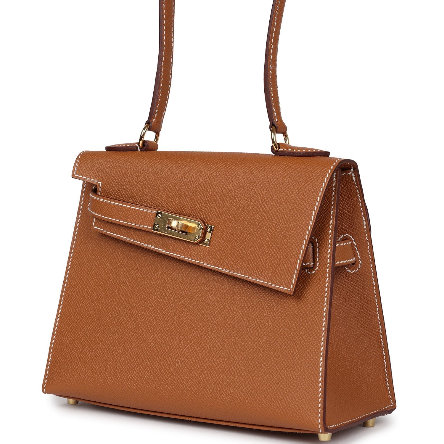 Hermes Kelly Sellier en Desordre 20 Gold Epsom Gold Hardware - Exclusu