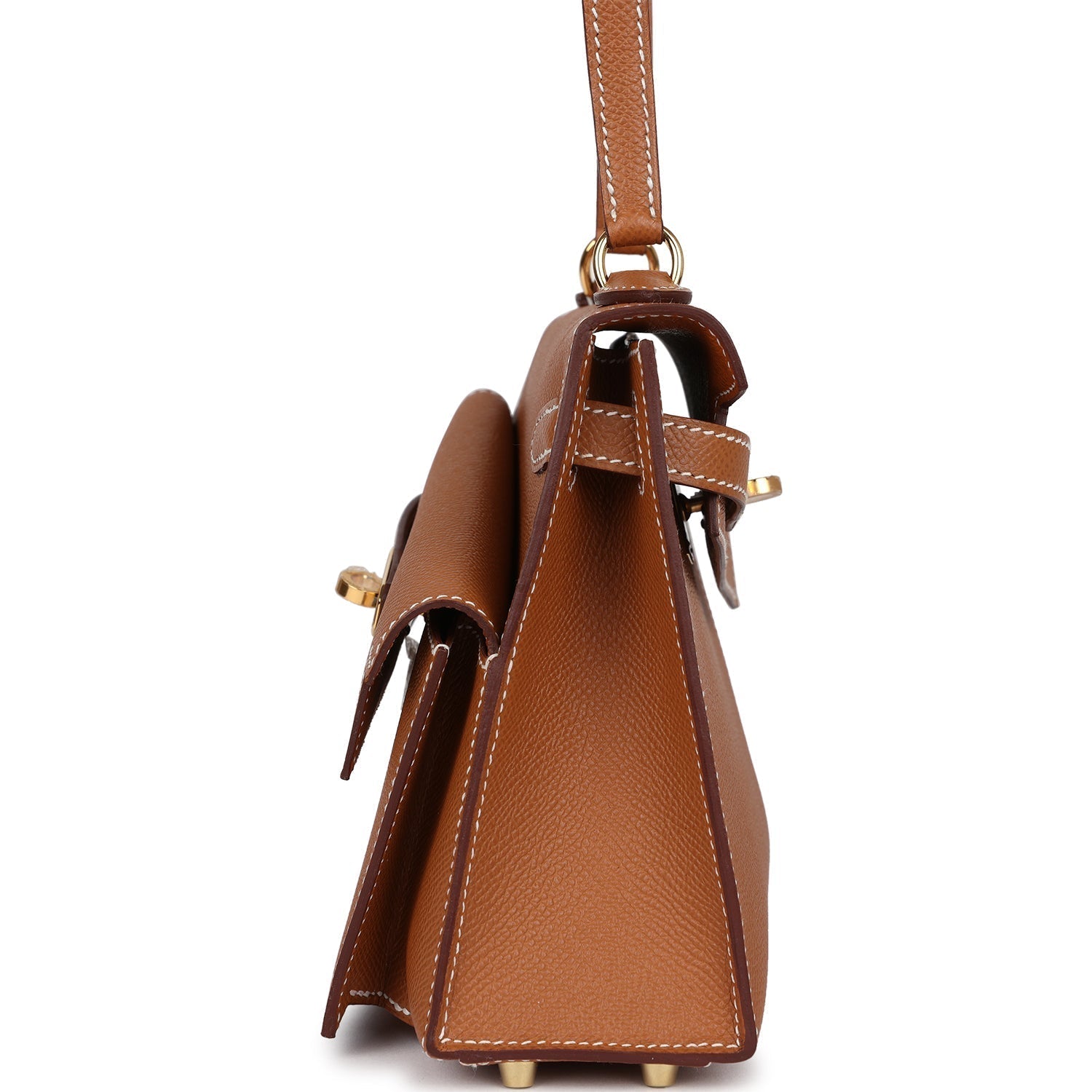 Hermes Kelly Sellier en Desordre 20 Gold Epsom Gold Hardware - Exclusu