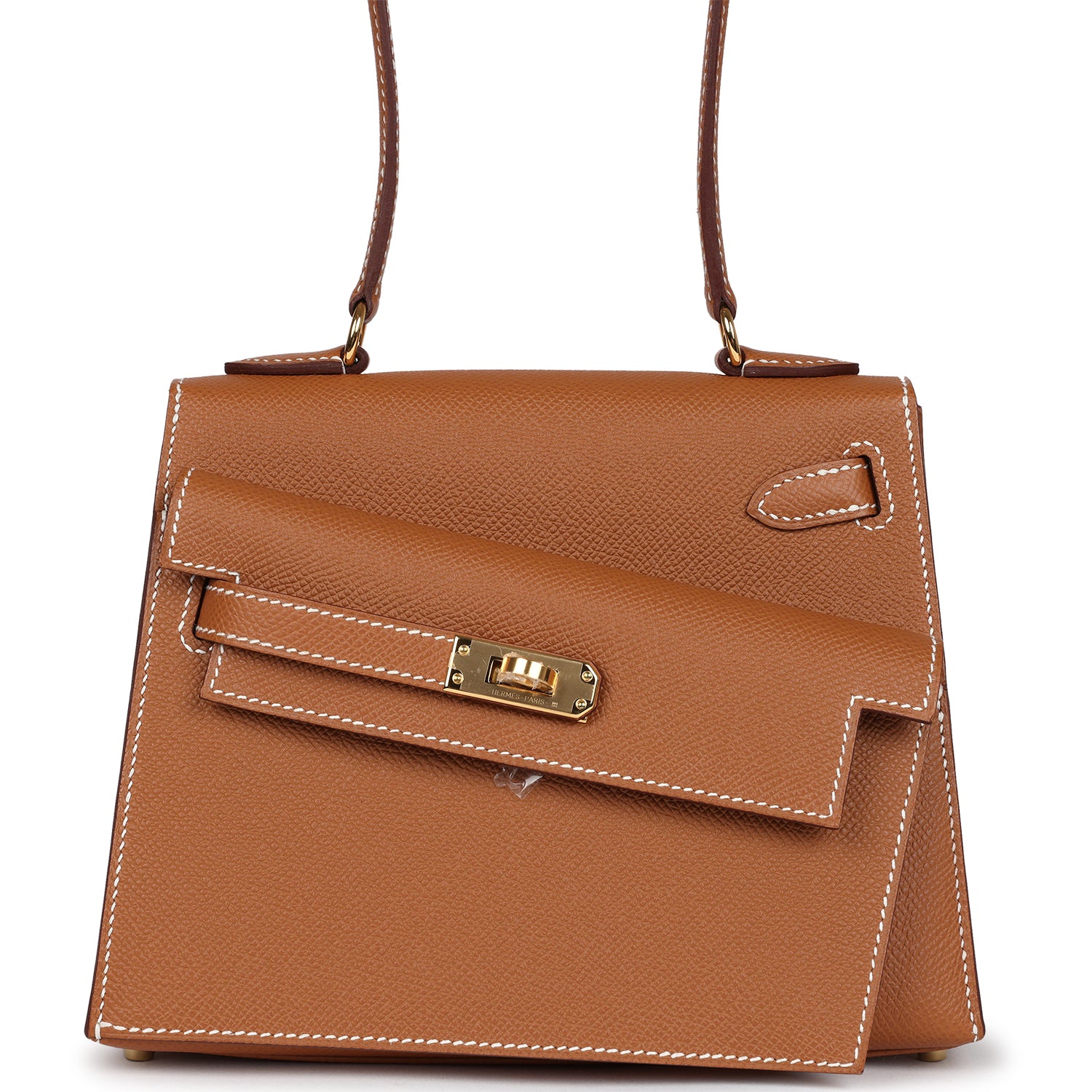 Hermes Kelly Sellier en Desordre 20 Gold Epsom Gold Hardware - Exclusu