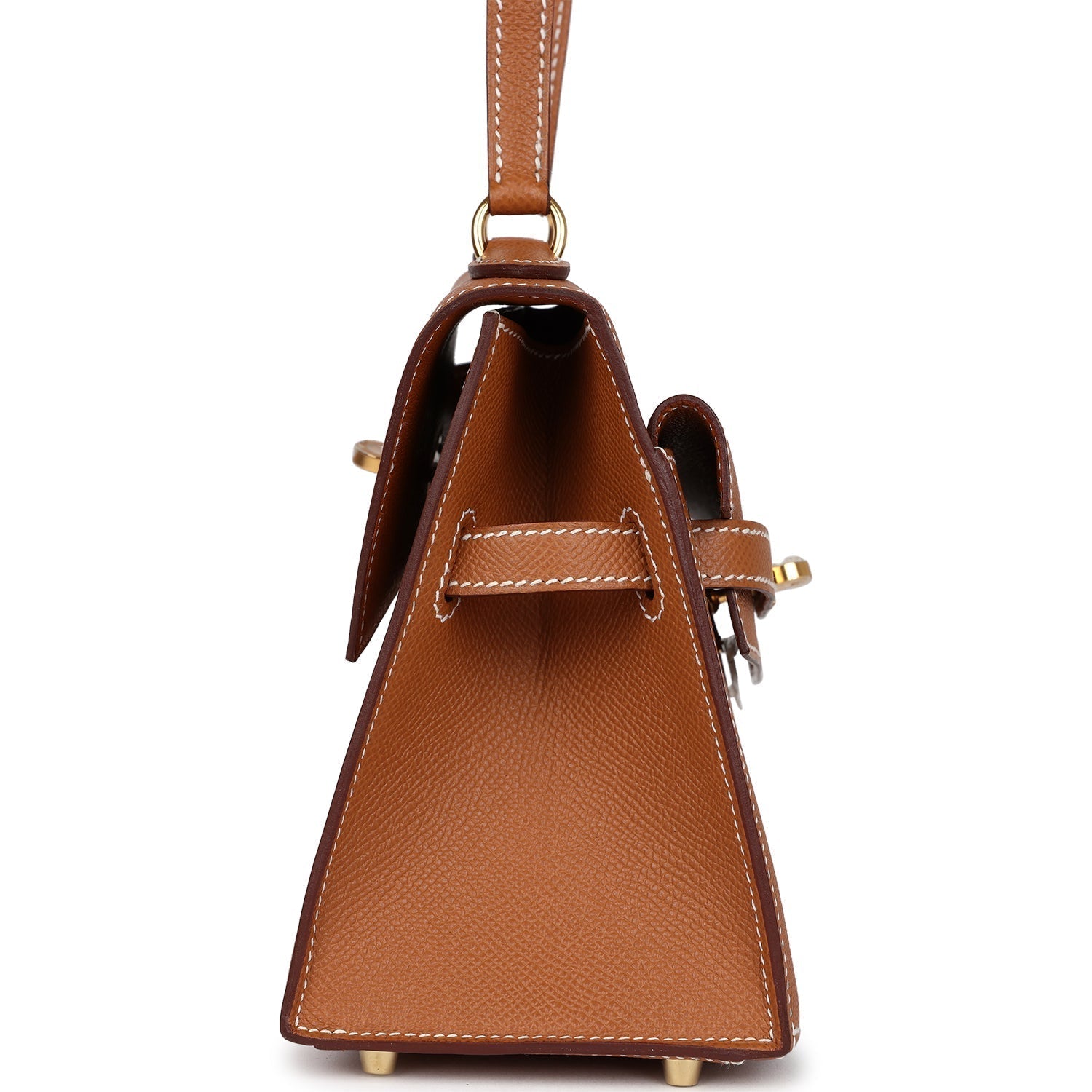 Hermes Kelly Sellier en Desordre 20 Gold Epsom Gold Hardware - Exclusu