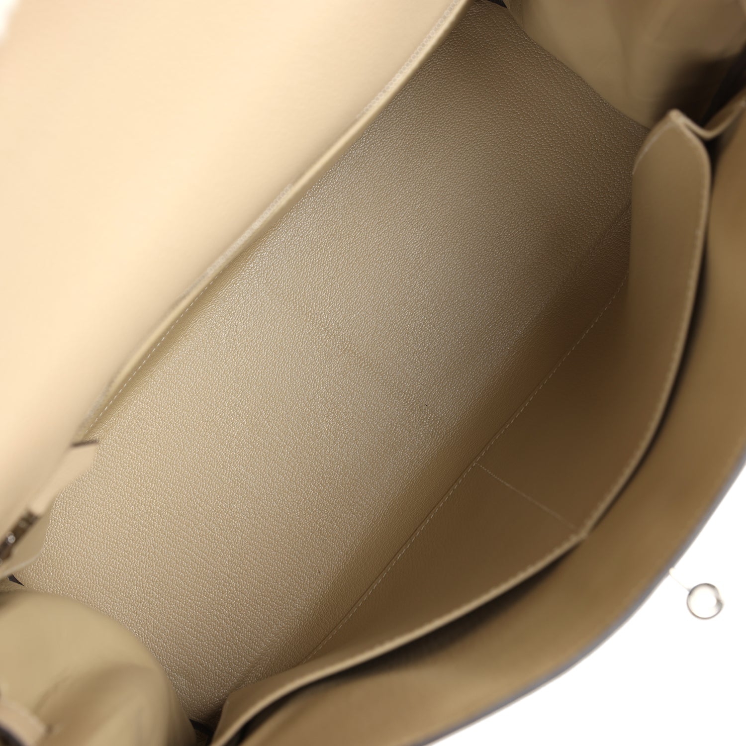 Hermes Kelly Retourne 35 Trench Togo Palladium Hardware - Exclusu