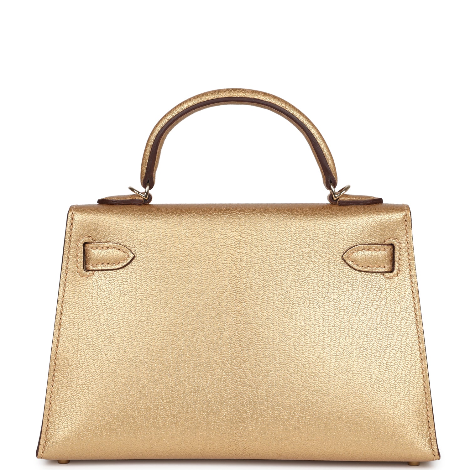 Hermes Kelly Sellier 20 Dore Chevre Chamkilight Permabrass Hardware - Exclusu