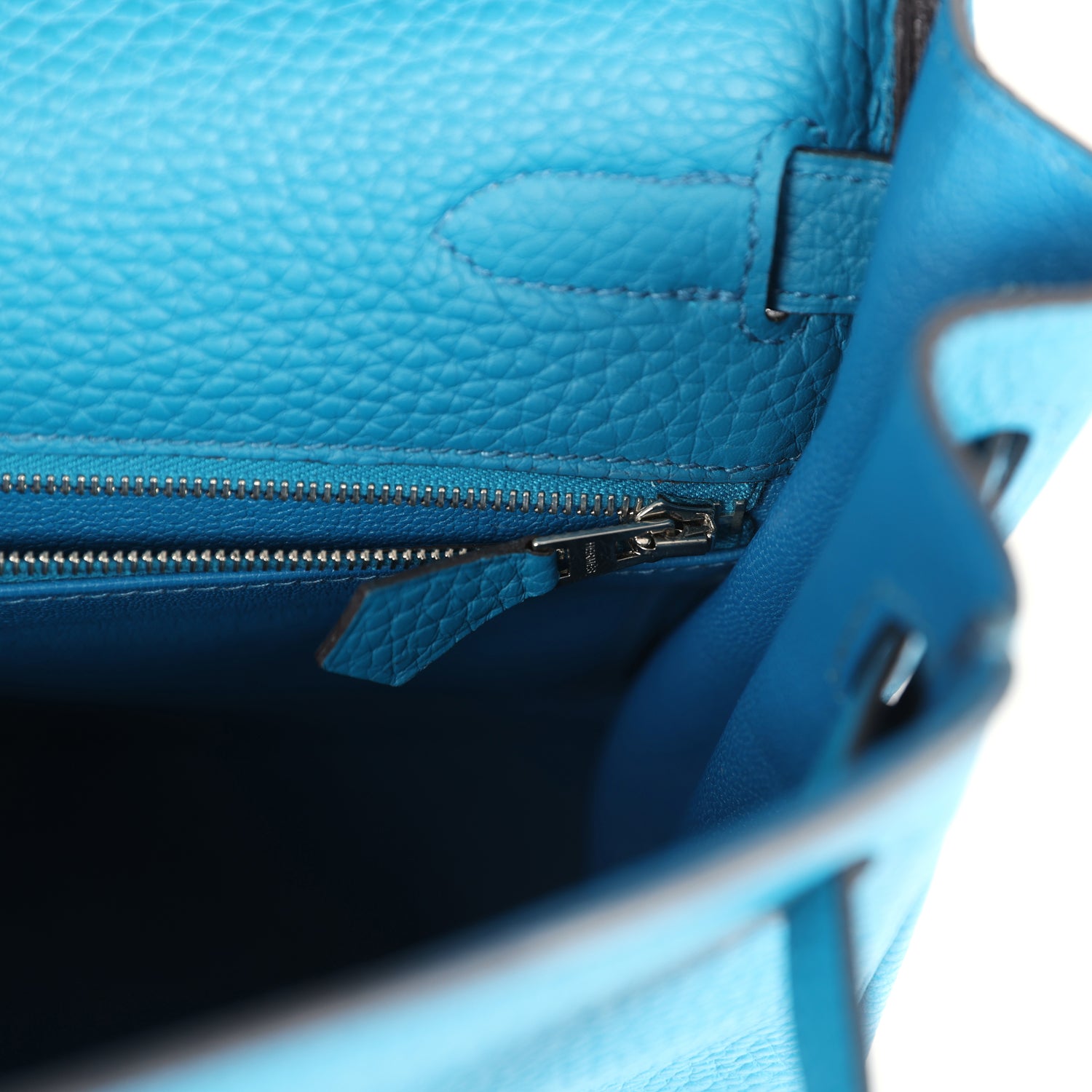 Hermes Kelly Retourne 32 Cobalt Clemence Palladium Hardware - Exclusu