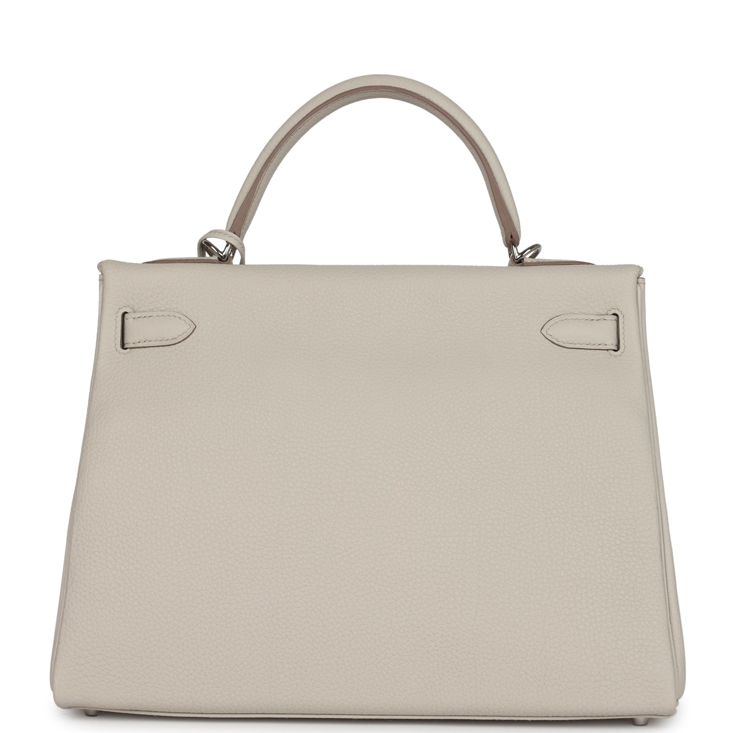 Hermes Kelly Retourne 32 Beton Togo Palladium Hardware - Exclusu