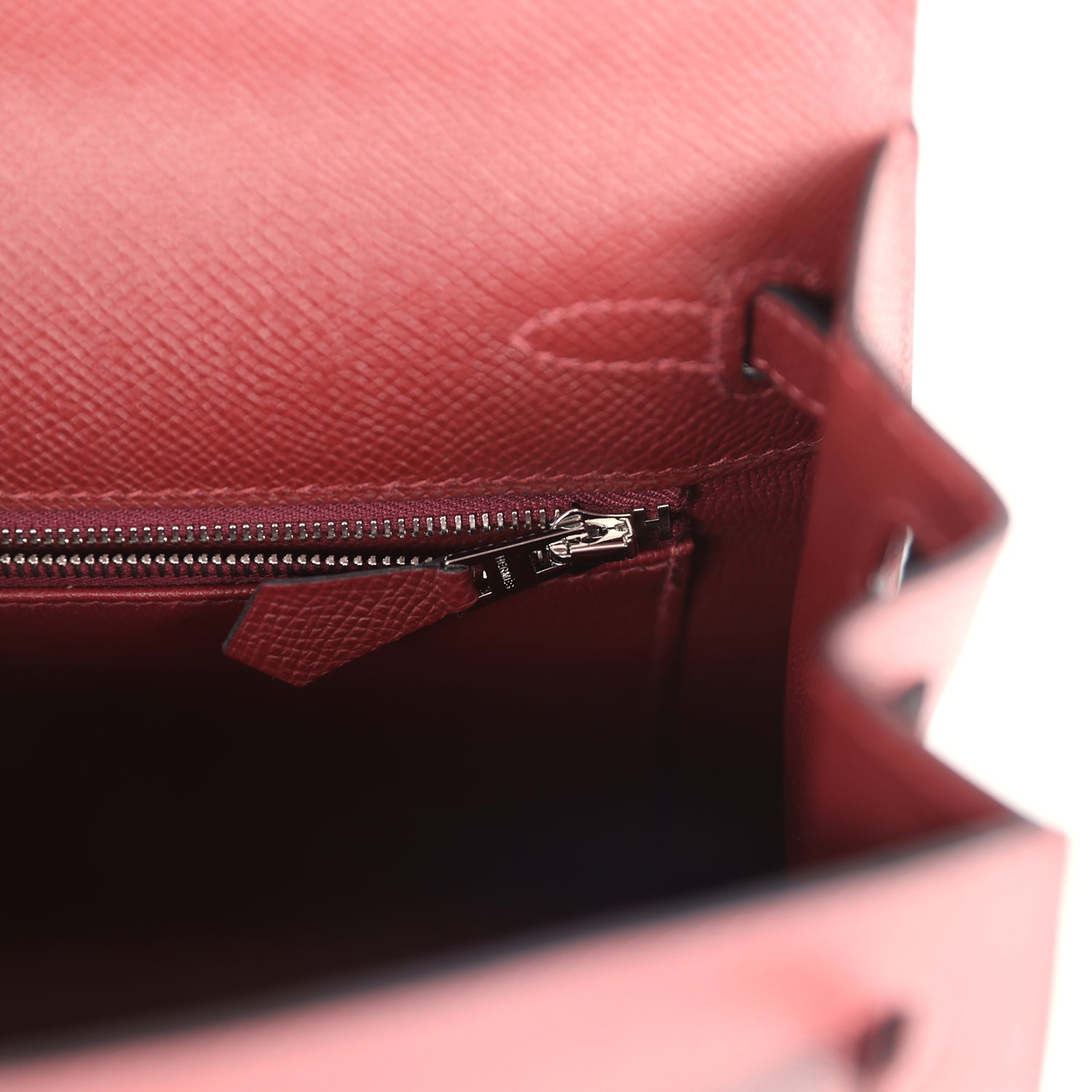 Hermes Kelly Sellier 25 Rouge H Epsom Electrum Hardware - Exclusu