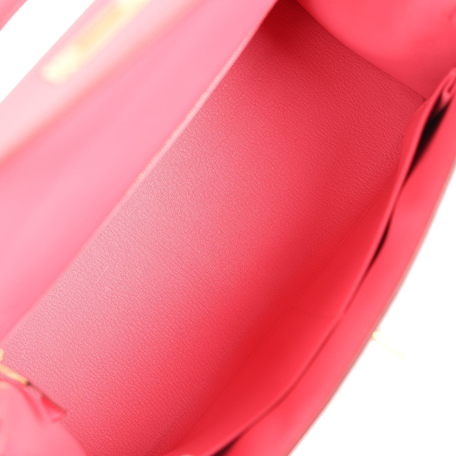 Hermes Kelly Sellier 28 Rose Azalee Epsom Gold Hardware - Exclusu