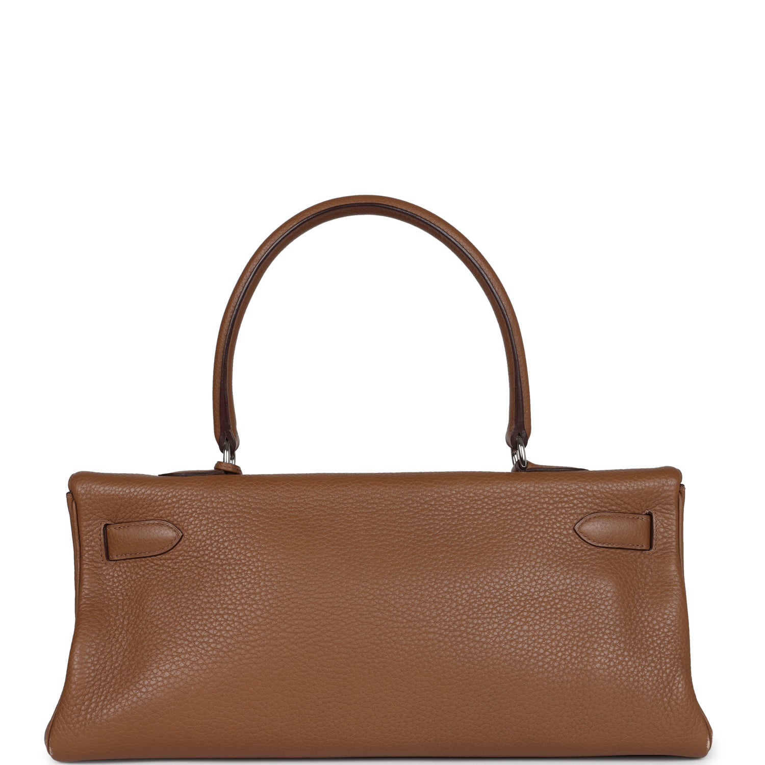 Hermes Fringe Shoulder Kelly 42 JPG Alezan Clemence Palladium Hardware - Exclusu