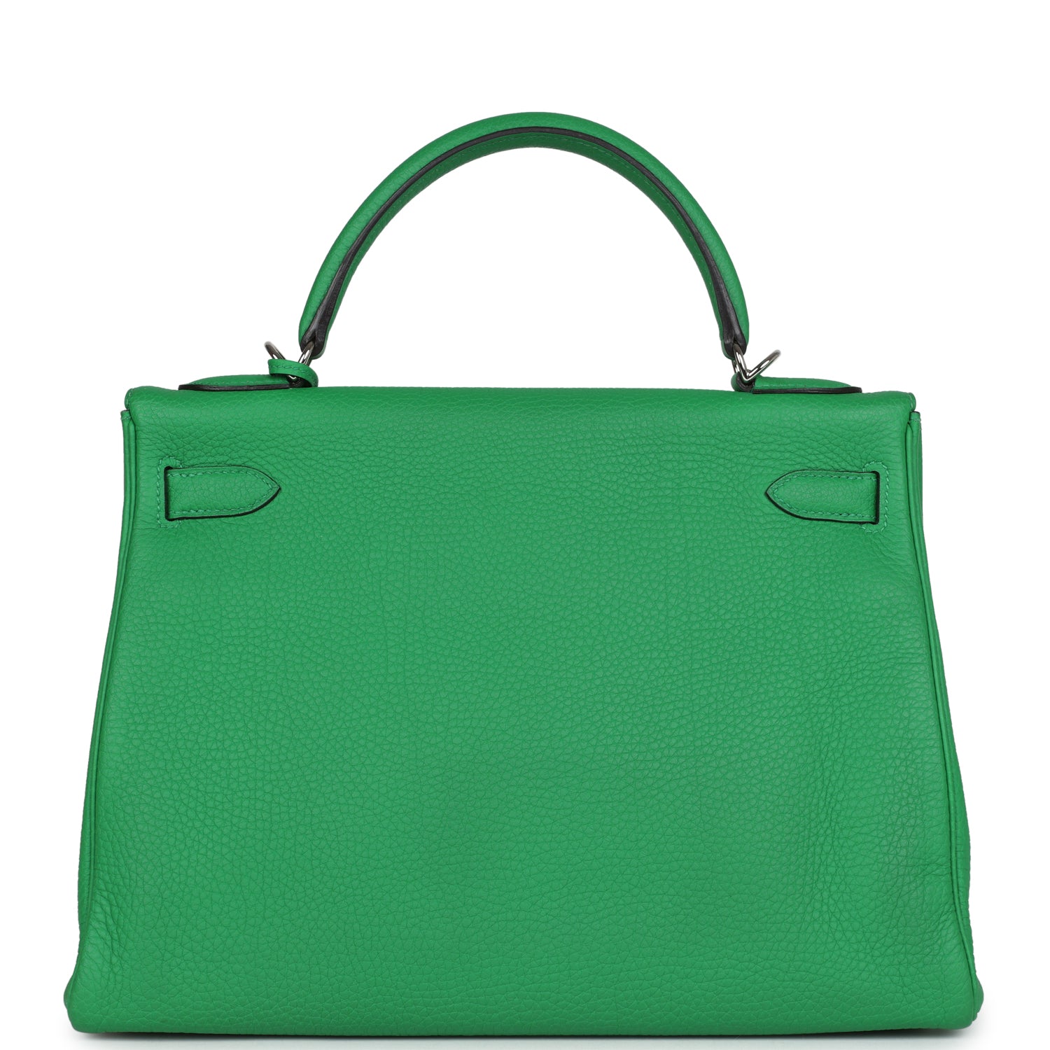 Hermes Kelly Retourne 32 Bambou Togo Palladium Hardware - Exclusu
