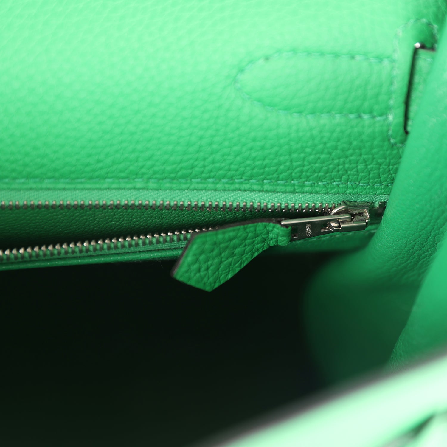 Hermes Kelly Retourne 32 Bambou Togo Palladium Hardware - Exclusu