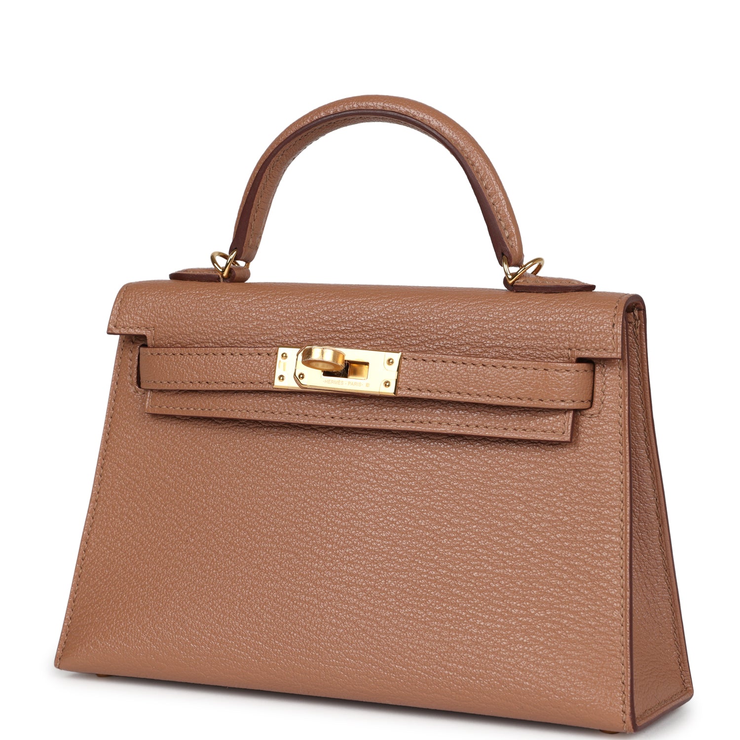 Hermes Kelly Sellier 20 Quebracho Chevre Gold Hardware - Exclusu