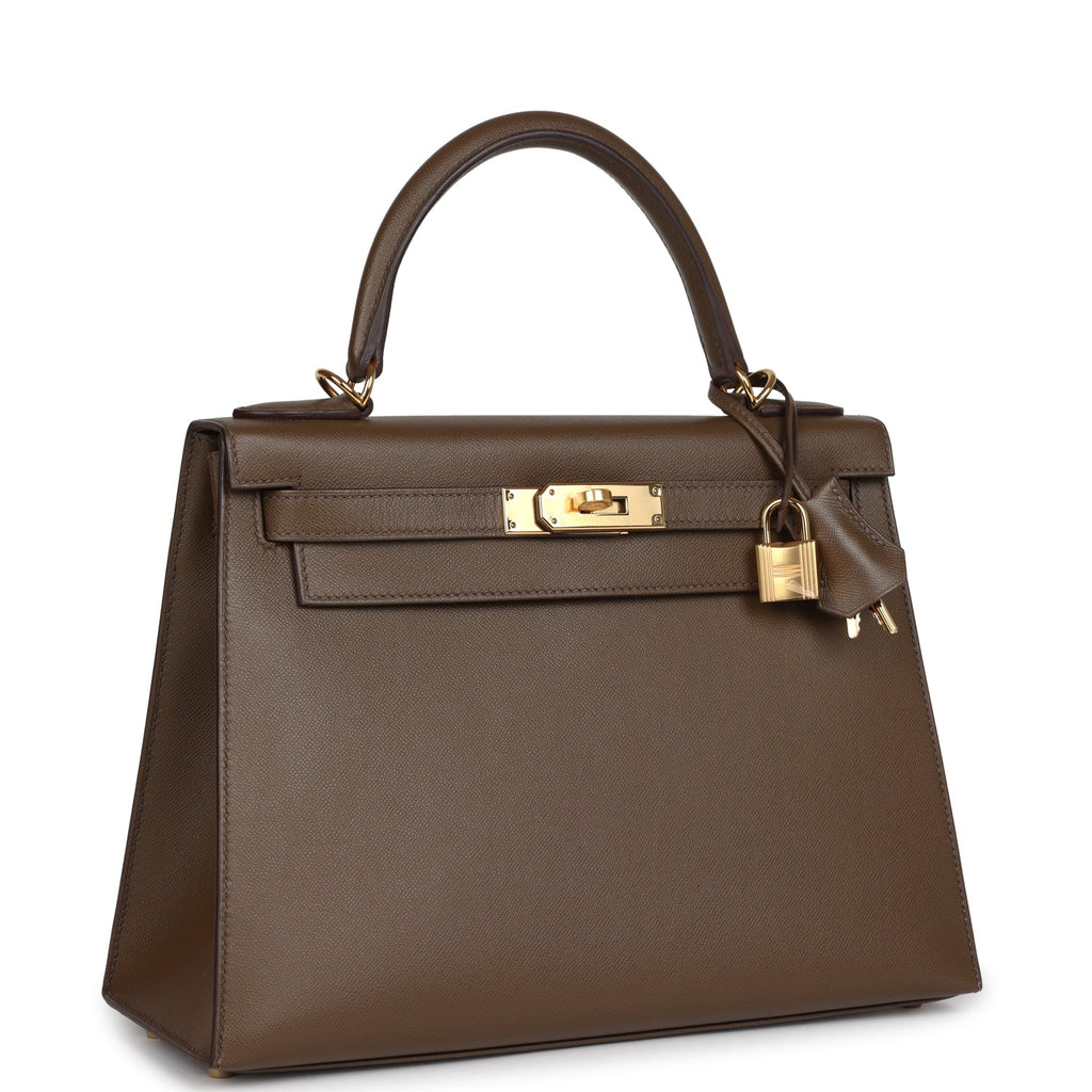 Hermes Kelly Sellier 28 Toundra Madame Gold Hardware - Exclusu