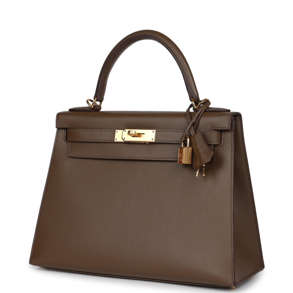 Hermes Kelly Sellier 28 Toundra Madame Gold Hardware - Exclusu