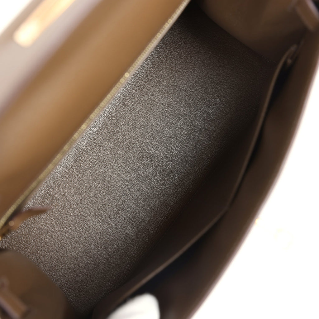 Hermes Kelly Sellier 28 Toundra Madame Gold Hardware - Exclusu