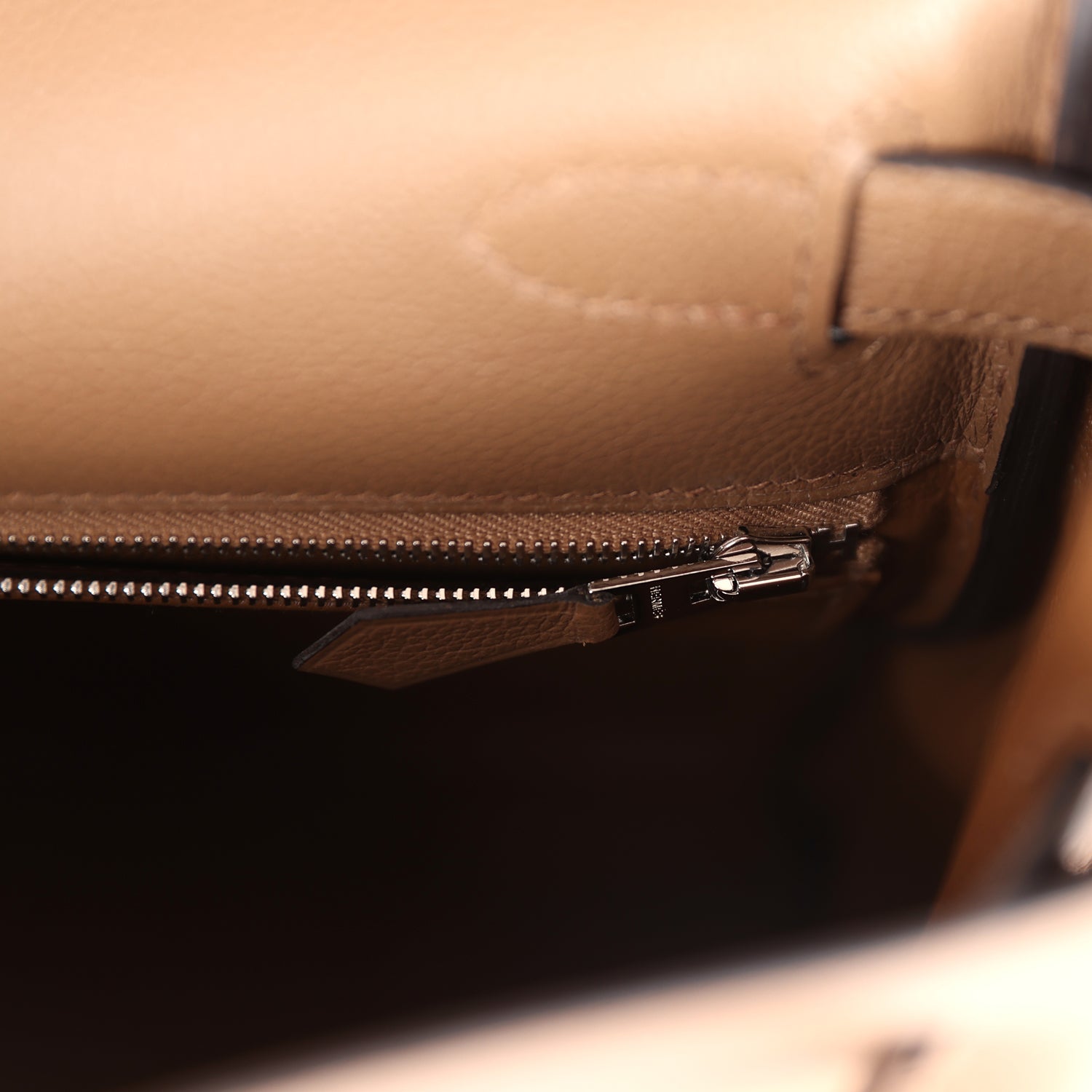 Hermes Kelly Retourne 28 Alezan Evercolor Palladium Hardware - Exclusu