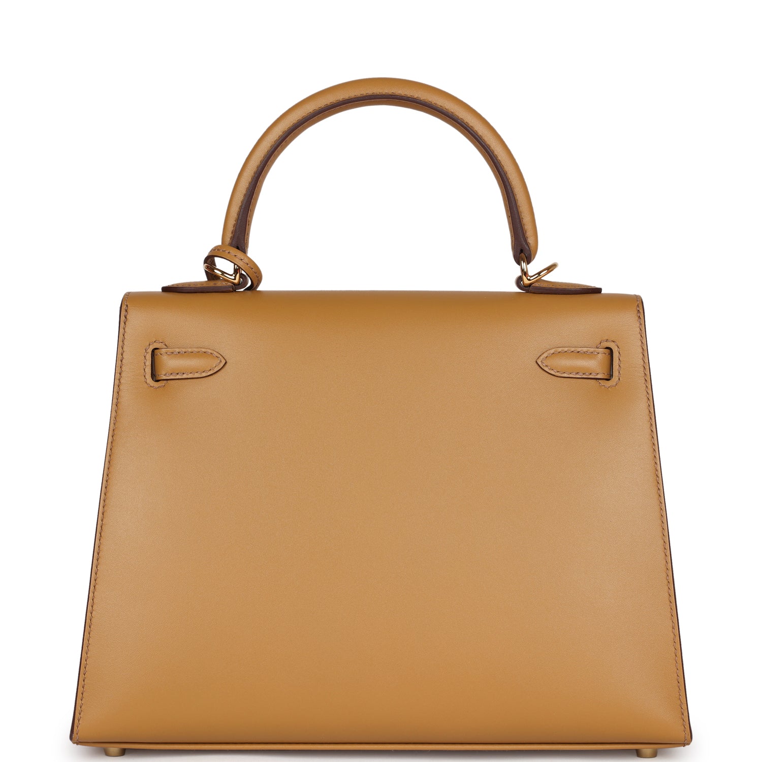 Hermes Kelly Sellier 25 Poussière Tadelakt Gold Hardware - Exclusu
