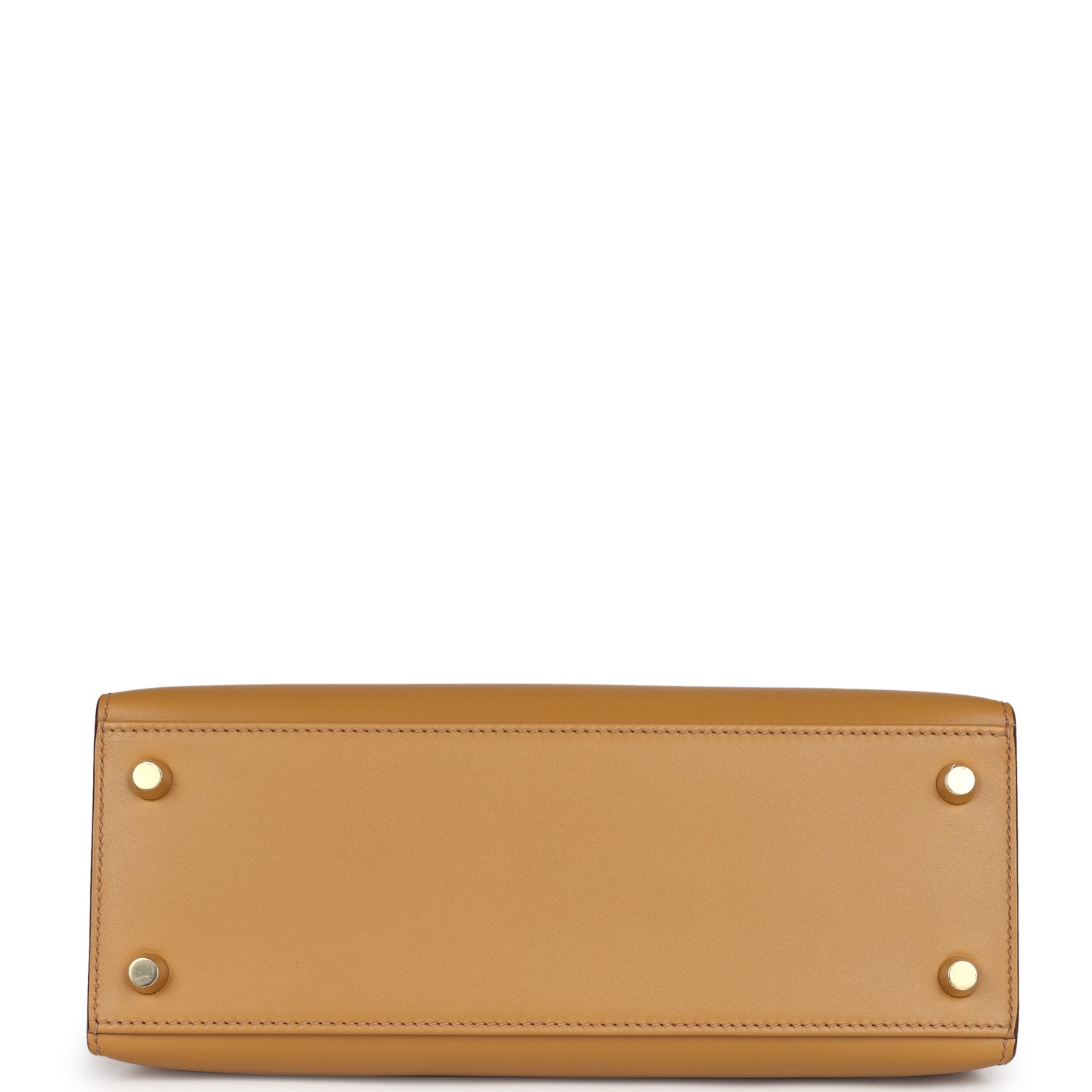 Hermes Kelly Sellier 25 Poussière Tadelakt Gold Hardware - Exclusu