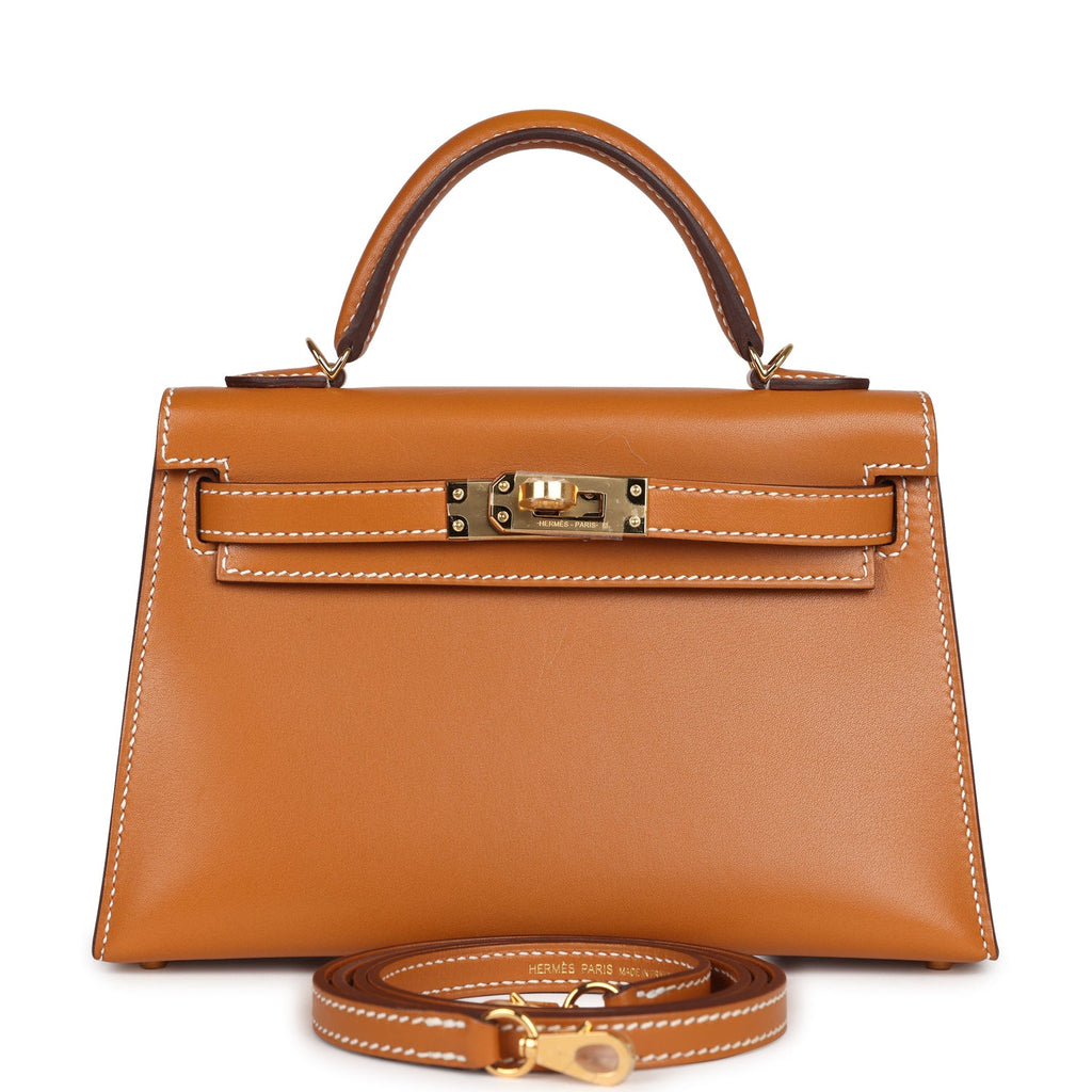 Hermes Kelly Sellier 20 Naturel Sable Butler Gold Hardware - Exclusu