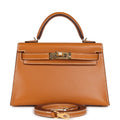 Hermes Kelly Sellier 20 Naturel Sable Butler Gold Hardware - Exclusu