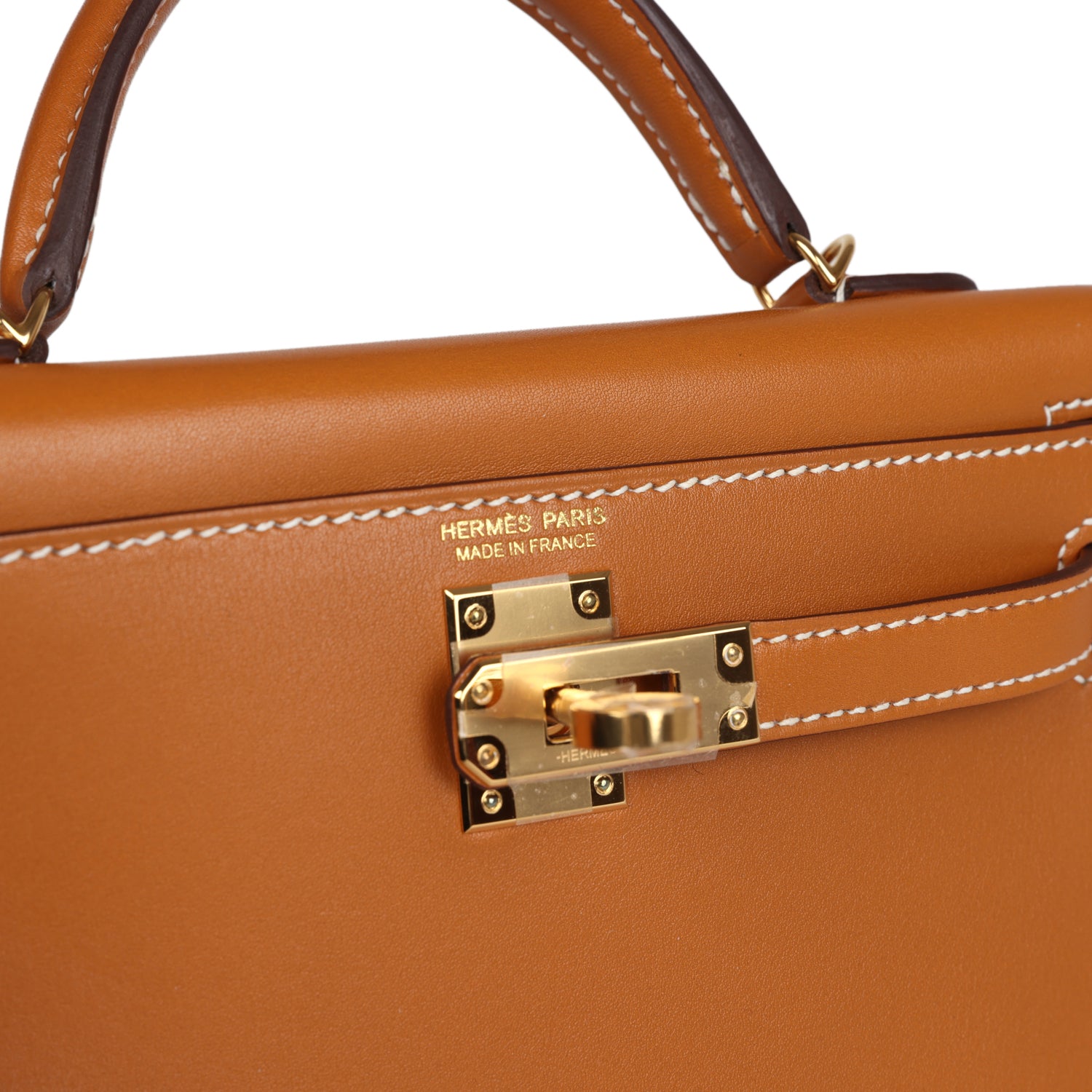 Hermes Kelly Sellier 20 Naturel Sable Butler Gold Hardware - Exclusu