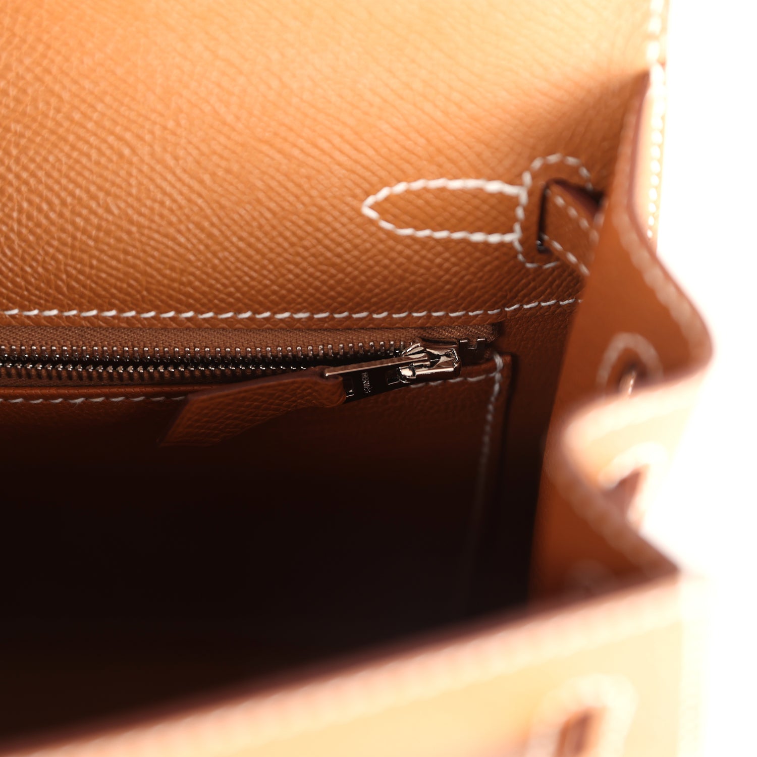 Hermes Kelly Sellier 25 Gold Epsom Palladium Hardware - Exclusu