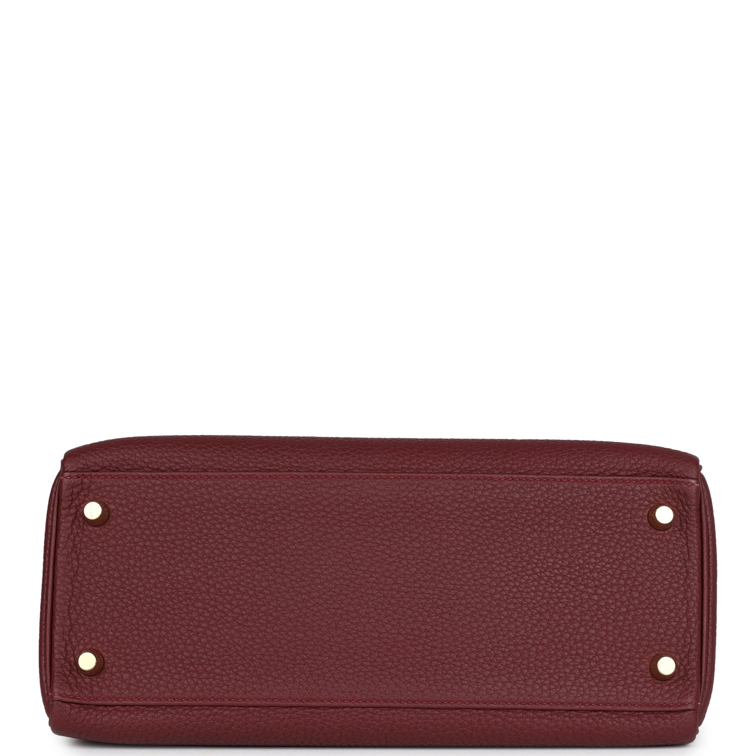 Hermes Kelly Retourne 28 Rouge H Togo Gold Hardware - Exclusu