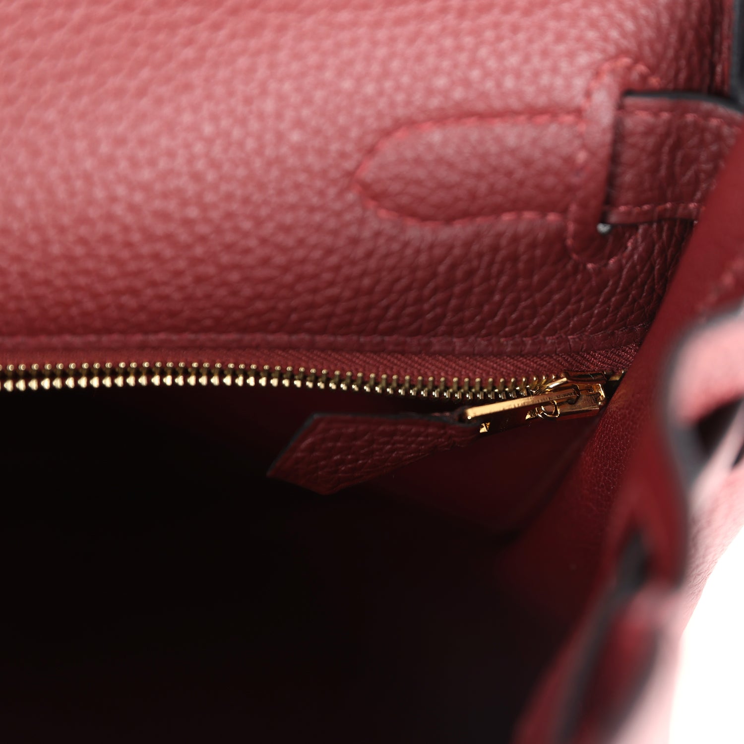 Hermes Kelly Retourne 28 Rouge H Togo Gold Hardware - Exclusu